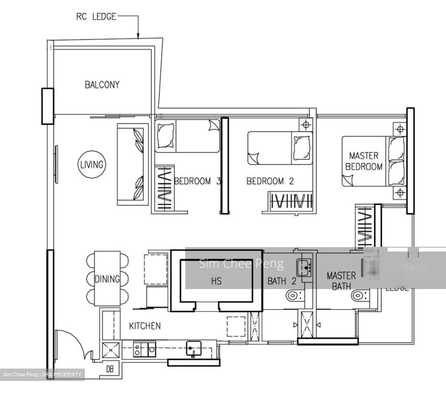 The Trilinq (D5), Condominium #296493281